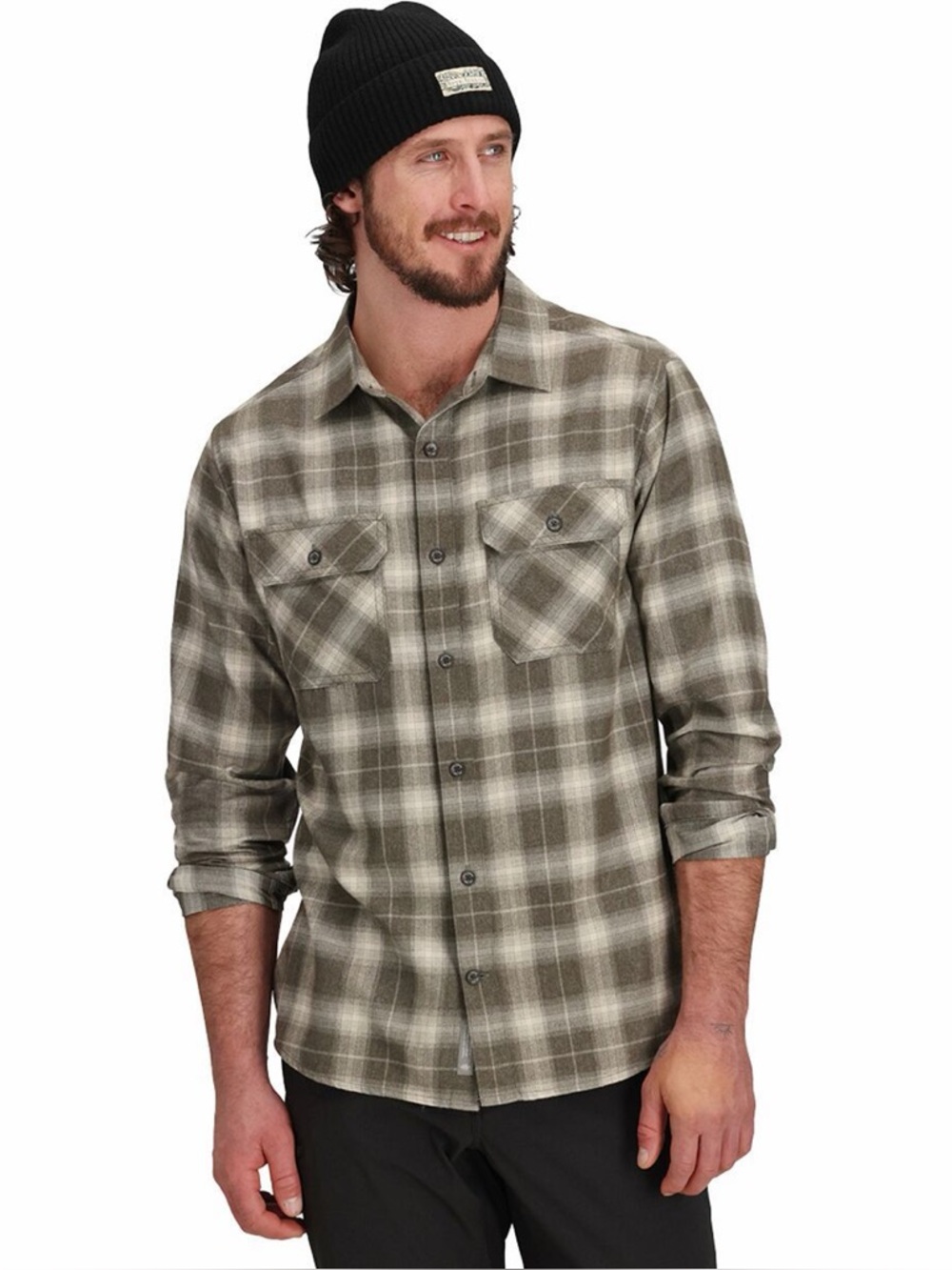 Royal Robbins Vogelsang Long-Sleeve Plaid Flannel Shirt  Men’s Size Large